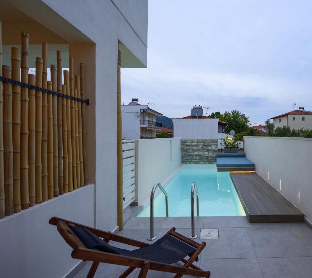 Alea Suites -Adults Only And Kids 14 Plus Asprovalta Exterior foto